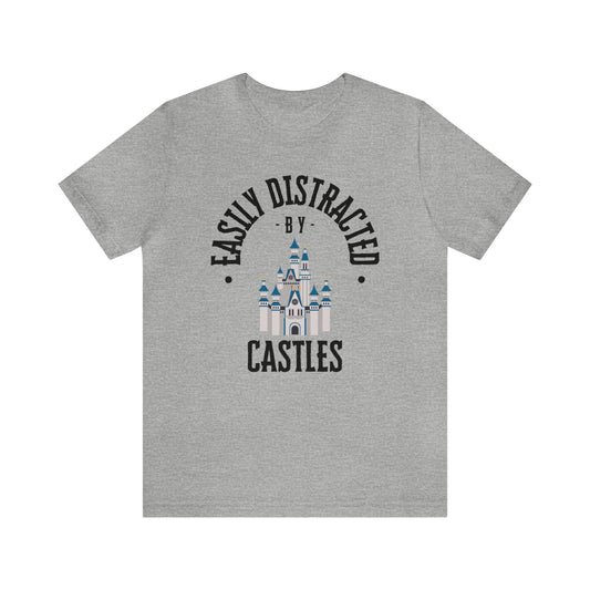 Easily Distracted By Castles T-Shirt