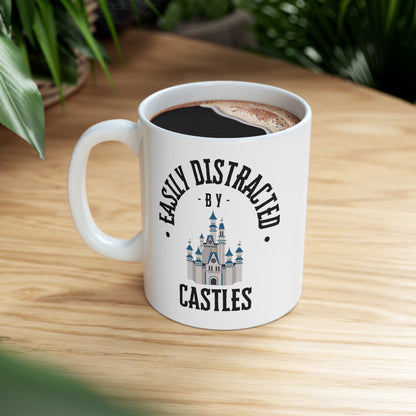 Easily Distracted By Castles Mug 11oz